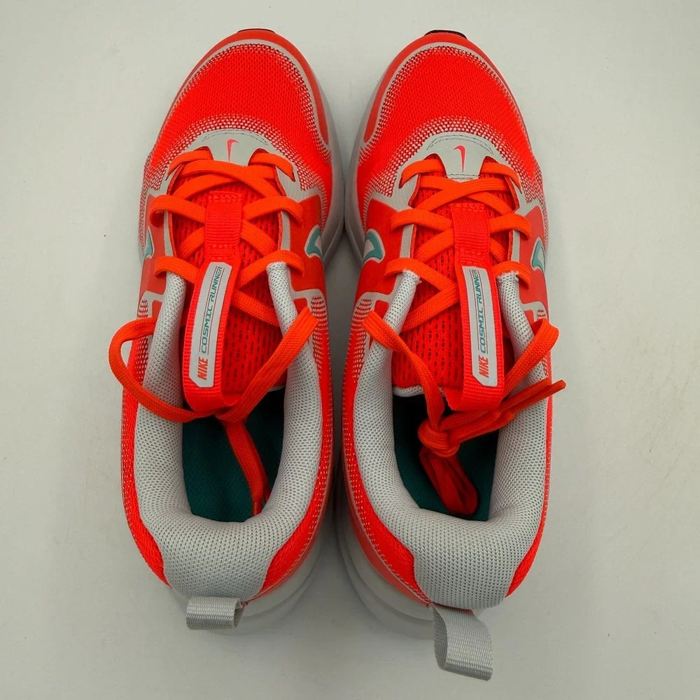 Nike Cosmic Runner (GS) Shoes Youth 3.5Y Bright Crimson Teal Running HM4402 600